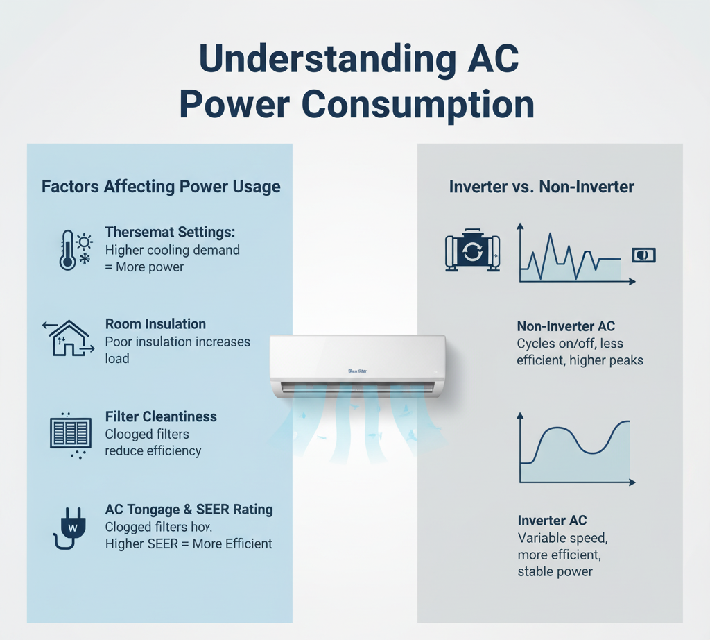 Understanding AC Power Consumption.