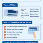 Blue Star AC Filters Explained – Types, Maintenance & Benefits