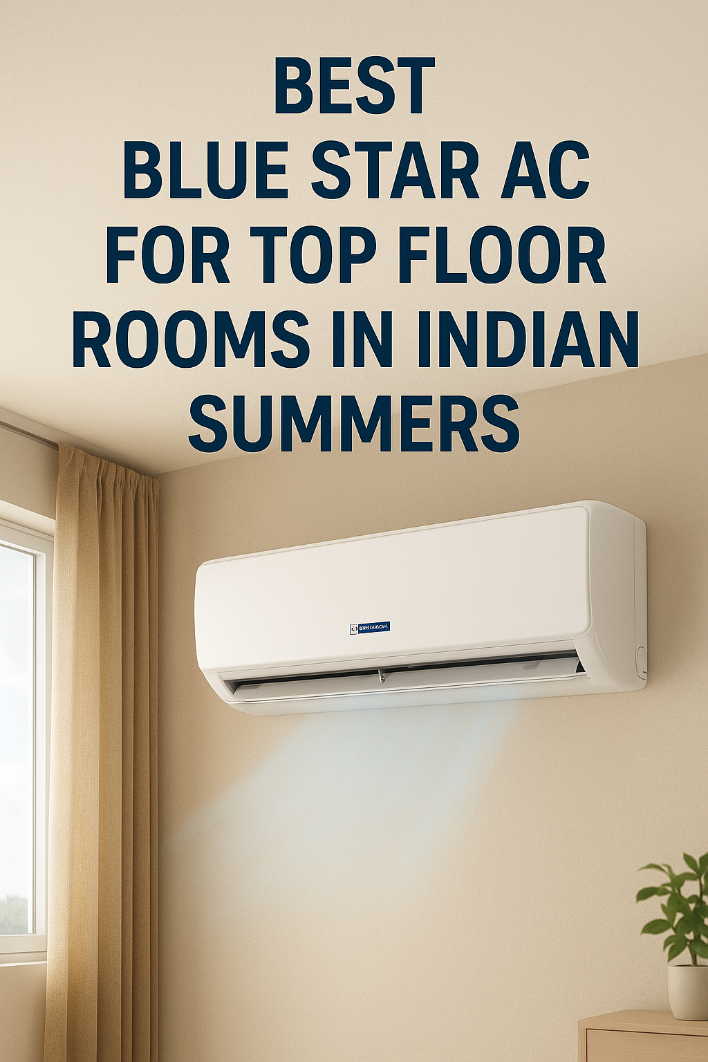 You are currently viewing Best Blue Star AC for Top Floor Rooms in Indian Summers
