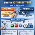 Blue Star AC Timer Settings – How to Use Properly