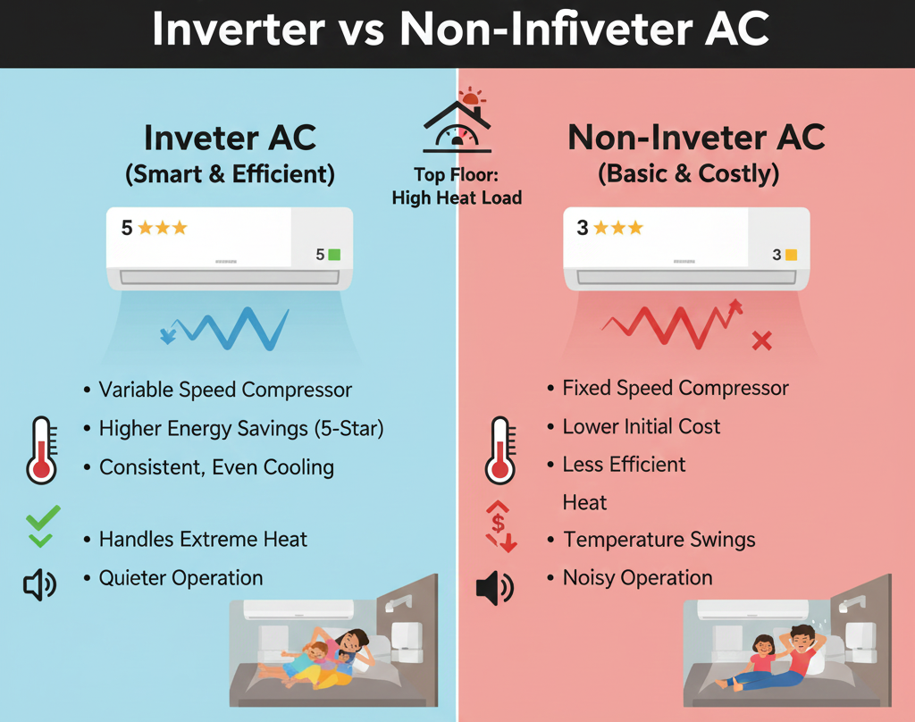 Blue Star AC for Top Floor Rooms in India