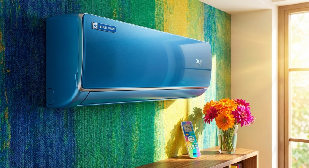 Blue Star AC remote control functions