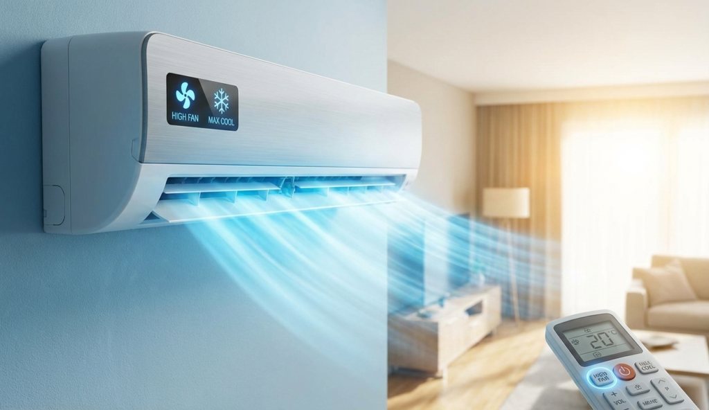 Blue Star AC fan modes