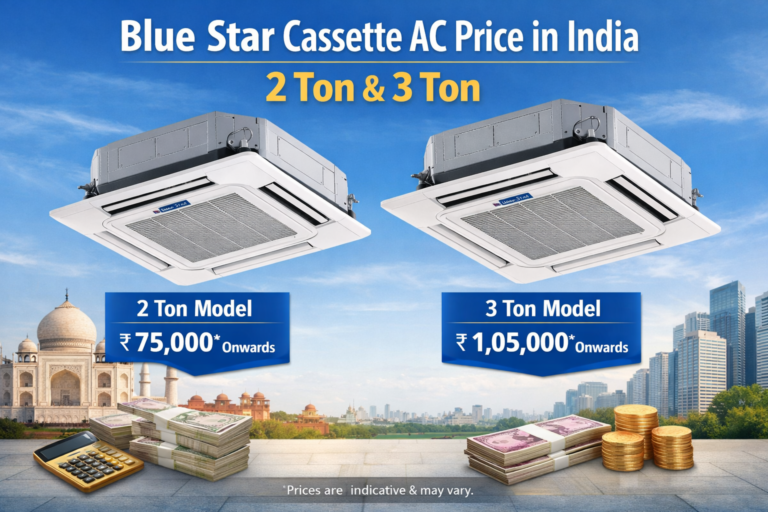 Blue Star Cassette AC Price