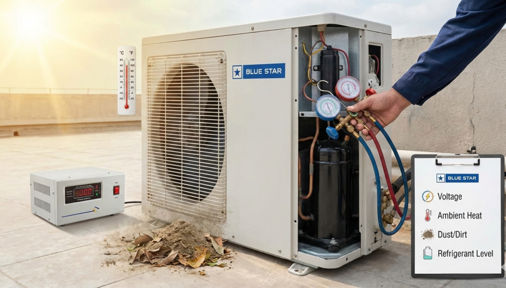 Blue Star 1.5 Ton Split AC Compressor Price