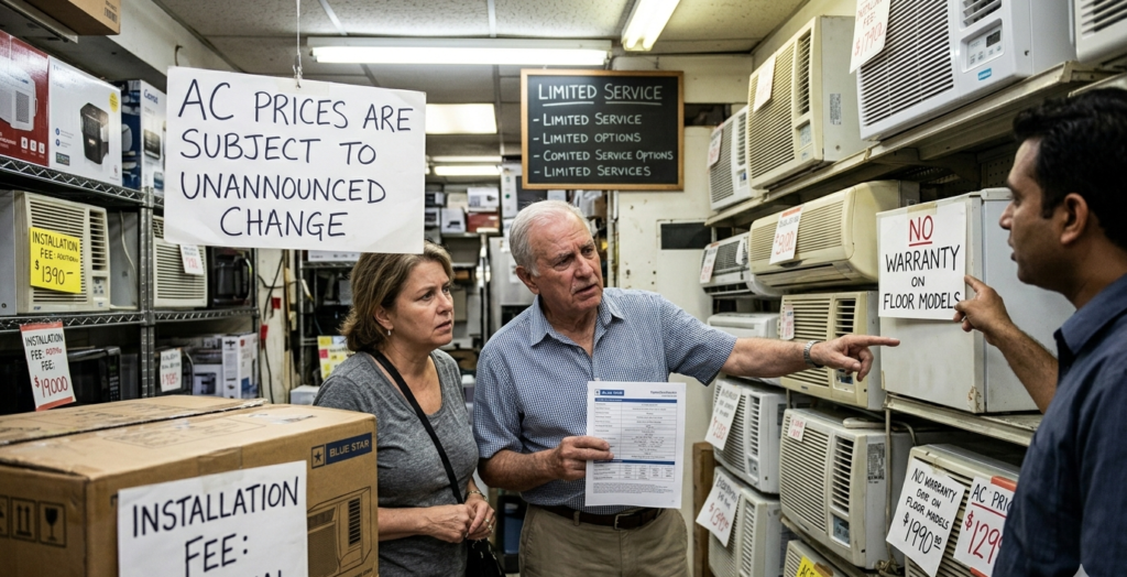 Disadvantages of Buying AC Offline