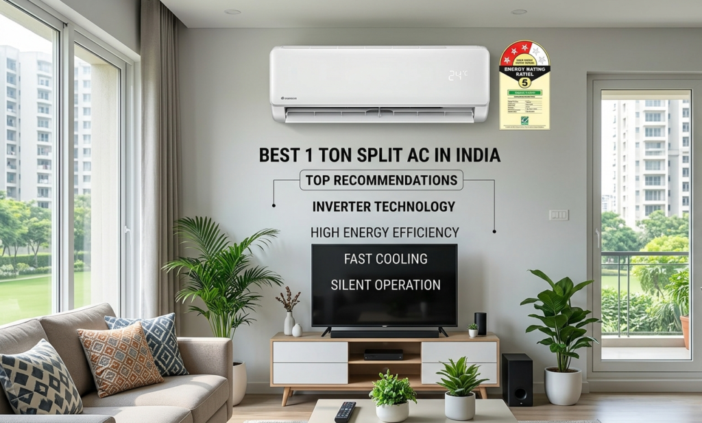 best 1 ton split AC in India