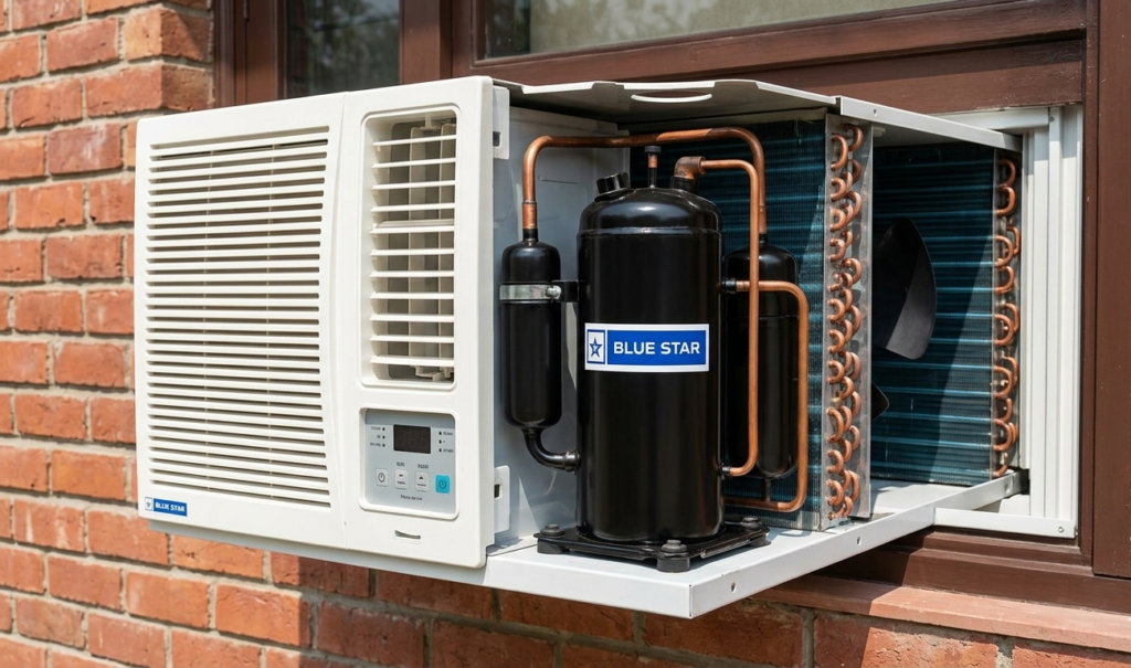 Blue Star 1.5 Ton Window AC Compressor Price