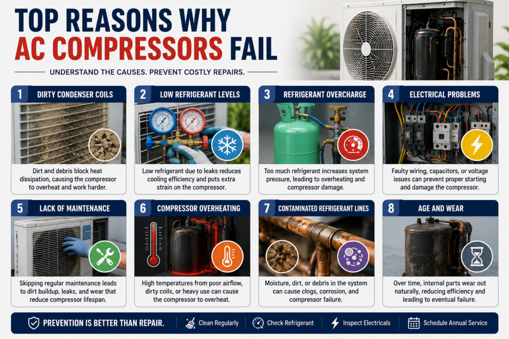 Why Do AC Compressors Fail?