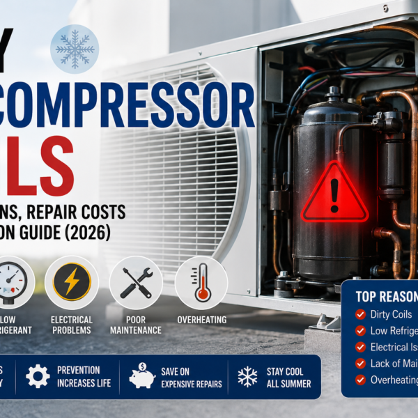 AC Compressor Replacement Cost in India 2026 - Expert Guide